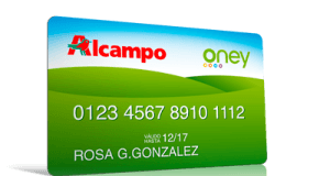 Tarjeta ALCAMPO