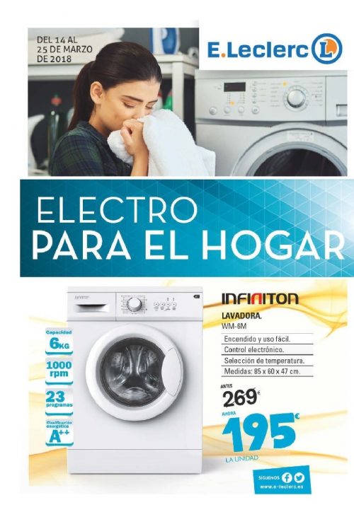 ELECTRO para el HOGAR ELECLERC “Especial de Marzo”