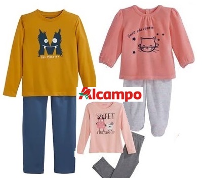 Pijamas en ALCAMPO: para niña y niño 