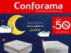 Catálogo CONFORAMA 50% de descuento en colchones Conforama catálogo