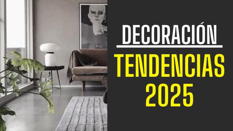 Tendencias en mobiliario 2025: Colores, materiales y estilos