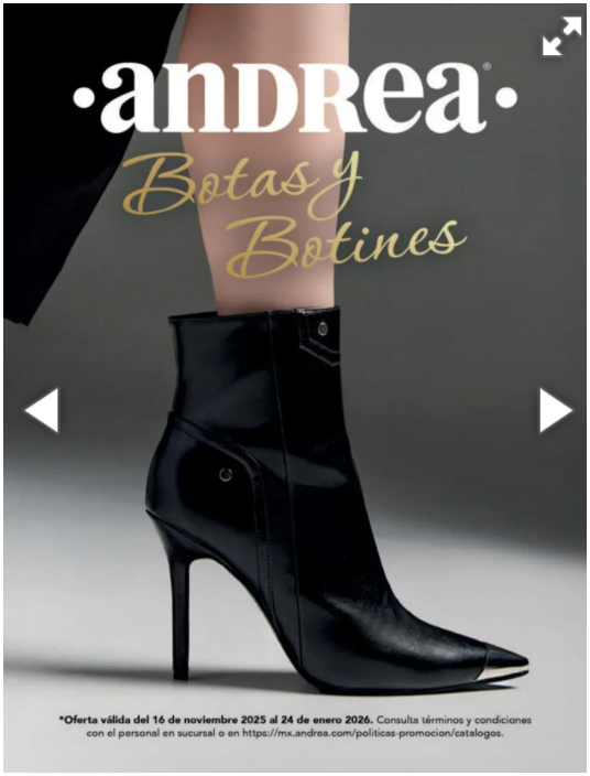 Catálogos ANDREA: Botas y Botines